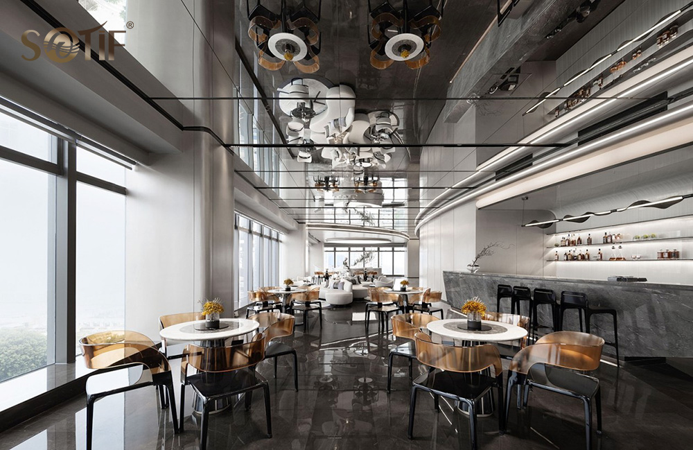 镜面不锈钢蜂窝板为您打造独特而舒适的餐厅环境